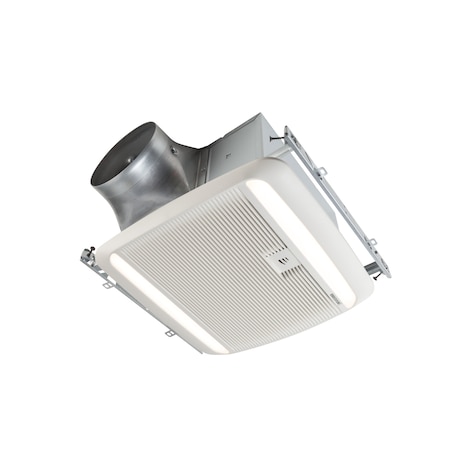 Broan-Nutone ULTRA GREEN Series 110 CFM Humidity Sensing Multi-Speed Ventilation Fan/LED Light XB110HL1
